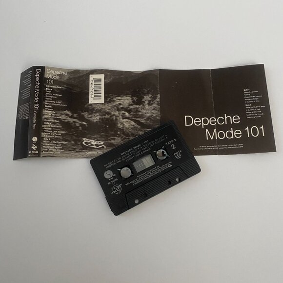 vintage depeche mode cassette 101 - Picture 4 of 5